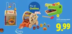 Lidl LUPILU Houten motoriekspeelgoed aanbieding
