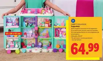 Lidl GABBY'S DOLLHOUSE Poppenhuis aanbieding