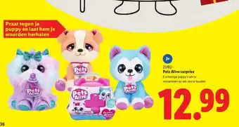 Lidl ZURU Pets Alive surprise aanbieding