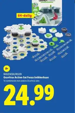 Lidl RAVENSBURGER Gravitrax Action-Set Focus knikkerbaan aanbieding