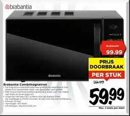 Vomar Voordeelmarkt Brabantia Combimagnetron aanbieding