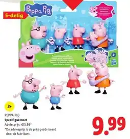 Lidl PEPPA PIG Speelfigurenset aanbieding