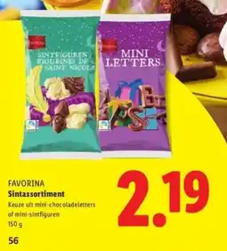 Lidl FAVORINA Sintassortiment aanbieding