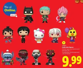 Lidl FUNKO Funko mini-figuren aanbieding
