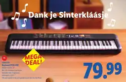 Lidl YAMAHA Keyboard PSR-F52 aanbieding