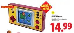 Lidl RETRO SLIM Console Mad Monkey aanbieding