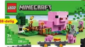 Lidl LEGO® MINECRAFT 21268 Het huis van het biggetje of 21252 De wapensmederij aanbieding