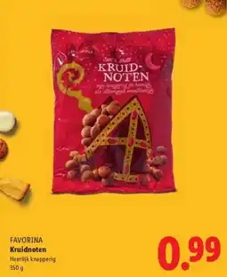 Lidl FAVORINA Kruidnoten aanbieding