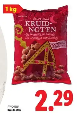 Lidl FAVORINA Kruidnoten aanbieding