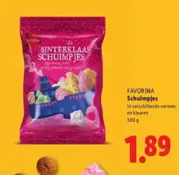 Lidl FAVORINA Schuimpjes aanbieding
