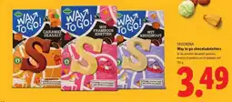 Lidl FAVORINA Way to go chocoladeletters aanbieding