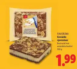 Lidl FAVORINA Gevulde speculaas aanbieding