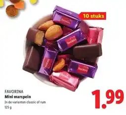 Lidl FAVORINA Mini marspein aanbieding