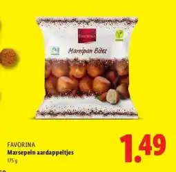 Lidl FAVORINA Marsepein aardappeltjes aanbieding