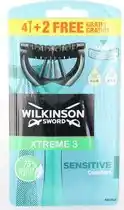 Bol.com Wilkinson Sword Xtreme 3 Sensitive - 6 stuks - Scheermesjes aanbieding
