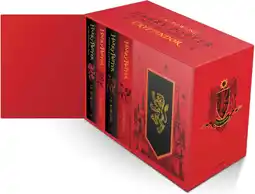 Amazon Harry Potter Gryffindor House Editions Hardback Box Set: 1-7 aanbieding