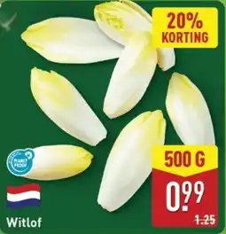 ALDI Witlof aanbieding