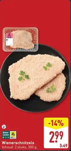 ALDI Wienerschnitzels aanbieding