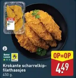ALDI Krokante Scharrel Kipfilethaasjes aanbieding