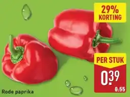 ALDI Rode Paprika aanbieding