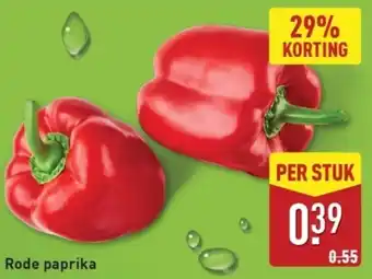 ALDI Rode Paprika aanbieding