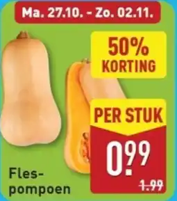 ALDI Flespompoen aanbieding