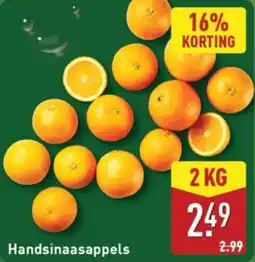 ALDI Handsinaasappels aanbieding