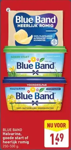 ALDI Blue Band Halvarine, goede start of heerlijk romig aanbieding