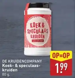 ALDI De Kruidencompany Koek & Speculaaskruiden aanbieding