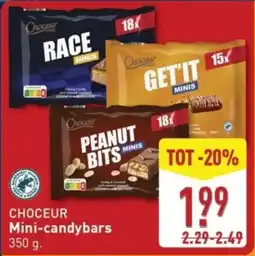 ALDI Choceur Mini Candybars aanbieding