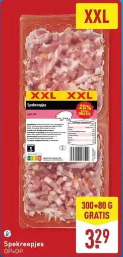 ALDI Spekreepjes aanbieding