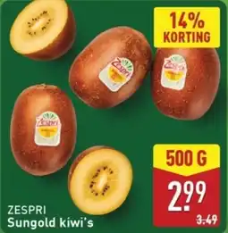 ALDI Zespri Sungold kiwi's aanbieding