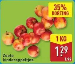 ALDI Zoete kinderappeltjes aanbieding