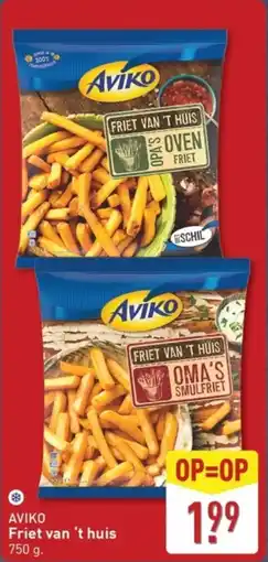 ALDI Aviko Friet Van ‘t Huis aanbieding