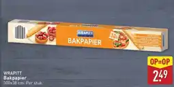 ALDI Wrapitt Bakpapier aanbieding