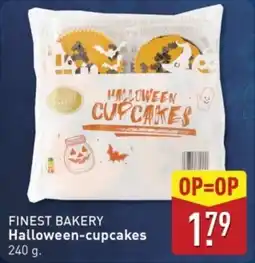 ALDI Finest Bakery Halloween Cupcakes aanbieding