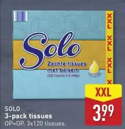 ALDI Solo Tissues aanbieding