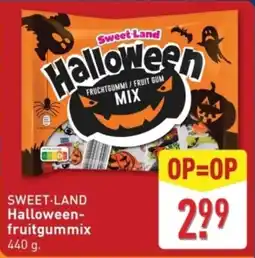 ALDI Sweet Land Halloween- fruitgummix aanbieding