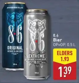 ALDI 8.6 Bier aanbieding