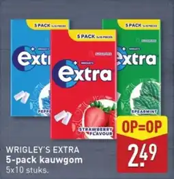 ALDI Wrigley's Extra Kauwgom aanbieding