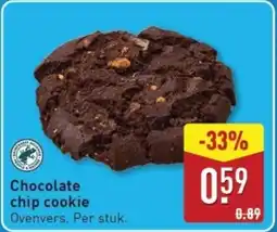 ALDI Chocolate chip cookie aanbieding