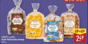 ALDI Sweet Land Oud-Hollands snoep aanbieding