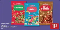 ALDI Sweet Land Kersen, colaflesjes of haaien aanbieding