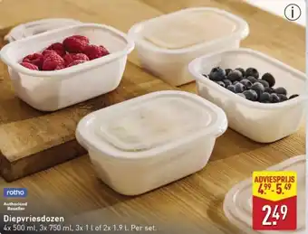 ALDI Diepvriesdozen aanbieding