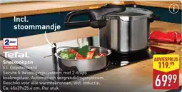 ALDI Tefal Snelkookpan aanbieding