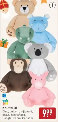 ALDI Toy Lino Knuffel XL aanbieding