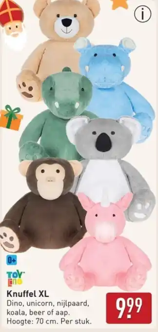 ALDI Toy Lino Knuffel XL aanbieding