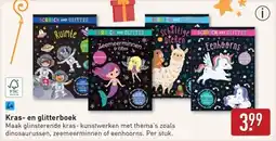 ALDI Kras en Glitterboek aanbieding