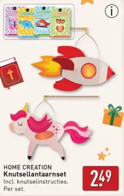 ALDI Home Creation Knutsellantaarnset aanbieding