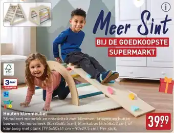 ALDI Houten klimmeubel aanbieding